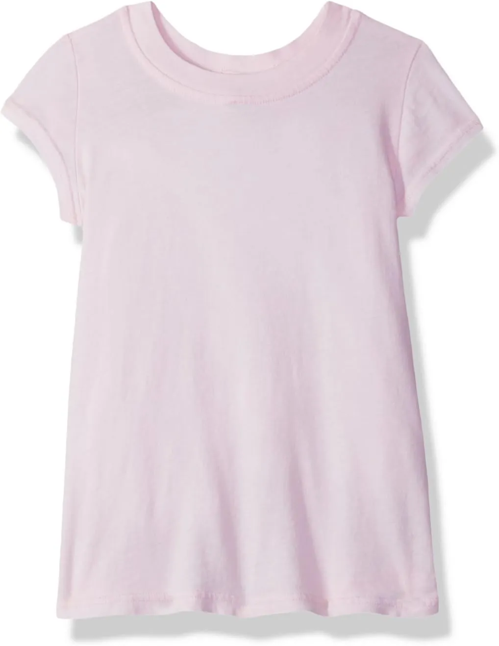 Lamade Kids Baby Girls Infant Basic Tee, Ballet Pink, 6-12m