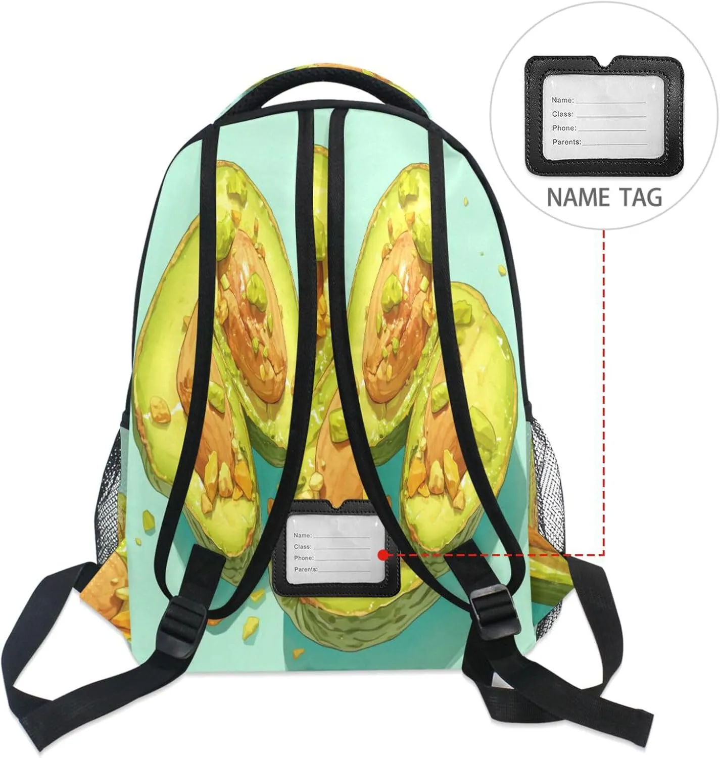 Laptop Backpack for Unisex Adult Waterproof Outdoor Backpack with Chest Strap for Travel Trip Pistachio Nut Style