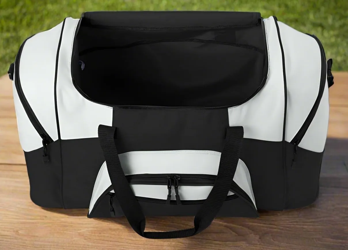 Large LSU Duffle Bag LSU Tigers Gym Bags (Black)