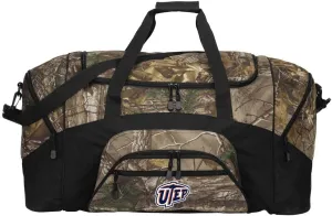 Large UTEP Duffel Bag Camo UTEP Miners Gym Bag or Suitcase