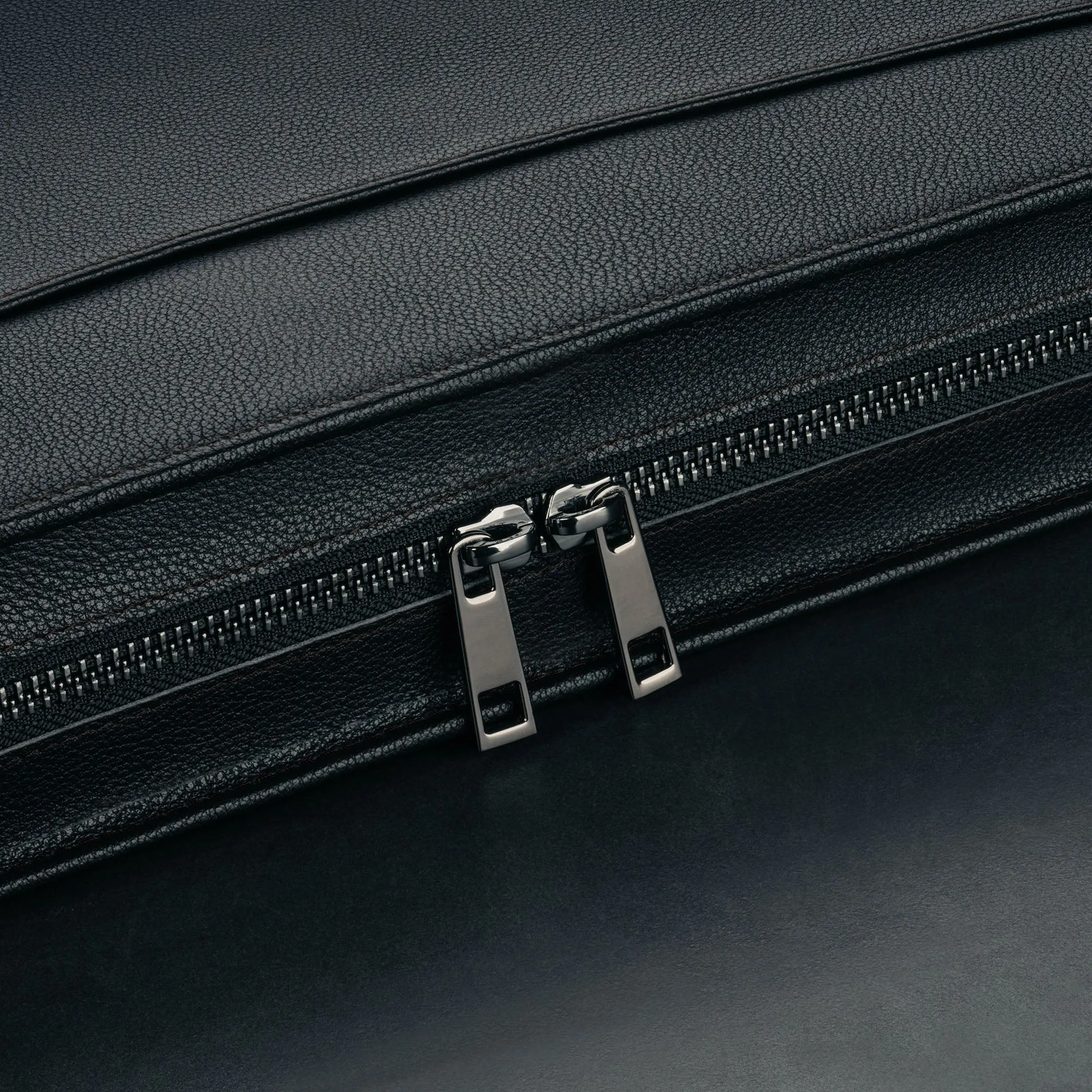 Leather Zipped A4 Conference Folder