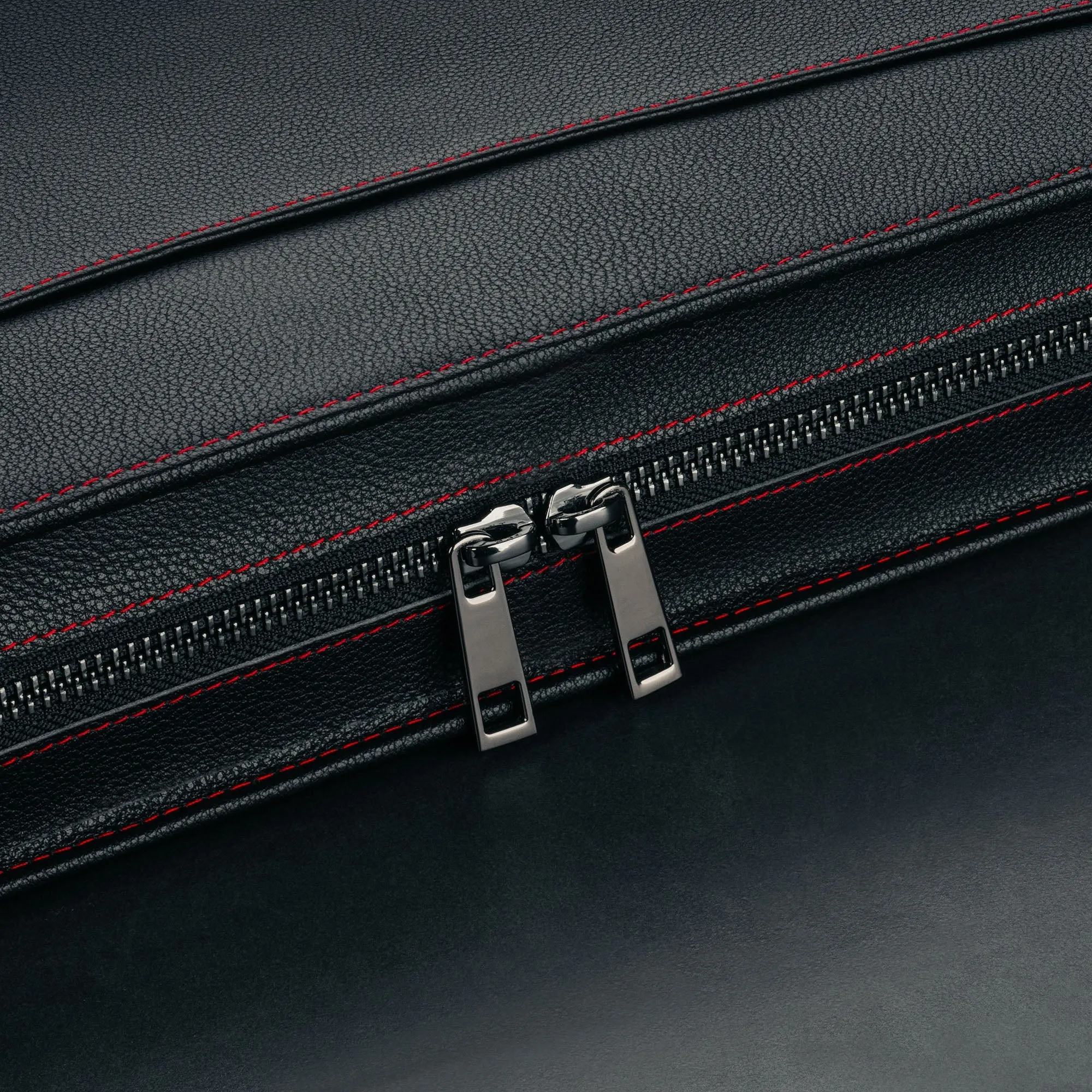 Leather Zipped A4 Conference Folder