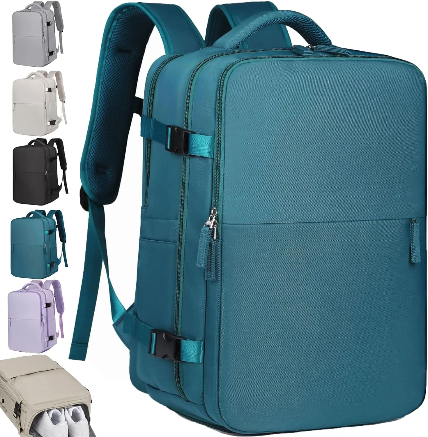 Levettevac Mochila, Levettevac Backpack, Levettebag Backpack, Levette Vac bag, Levette Bag, Expandable Large Capacity (Green)