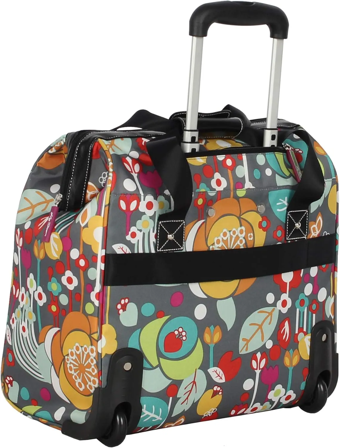 Lily Bloom Luggage 3 Piece Softside Spinner Suitcase Set Collection (Bliss)