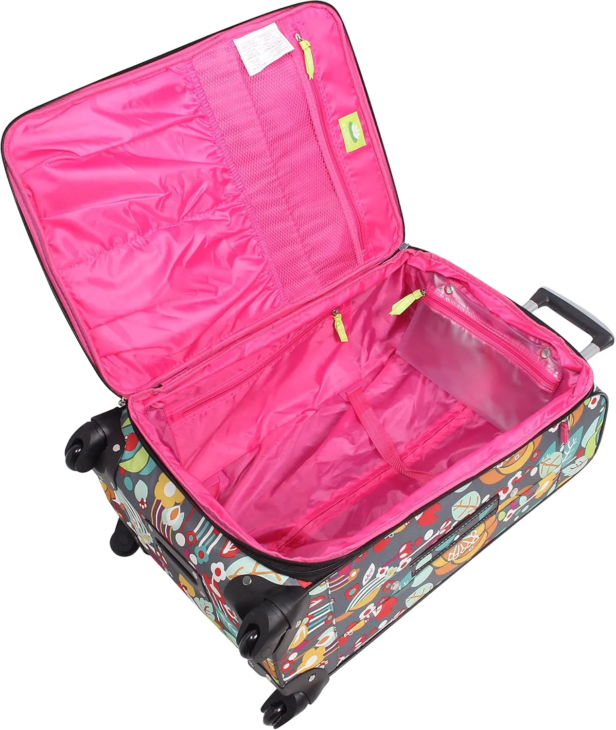 Lily Bloom Luggage Sets 3 Piece with Spinner Wheels, Expandable Suitcase for Women