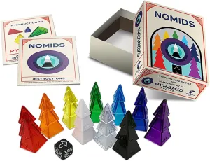 Looney Labs Nomids Board Game - Versatile Player Range and Educational Fun