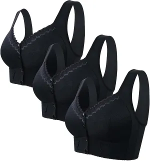 Luxysense Bra, Luxysense Bra for Senior, Bra, Front Closure Breathable Bra for Seniors