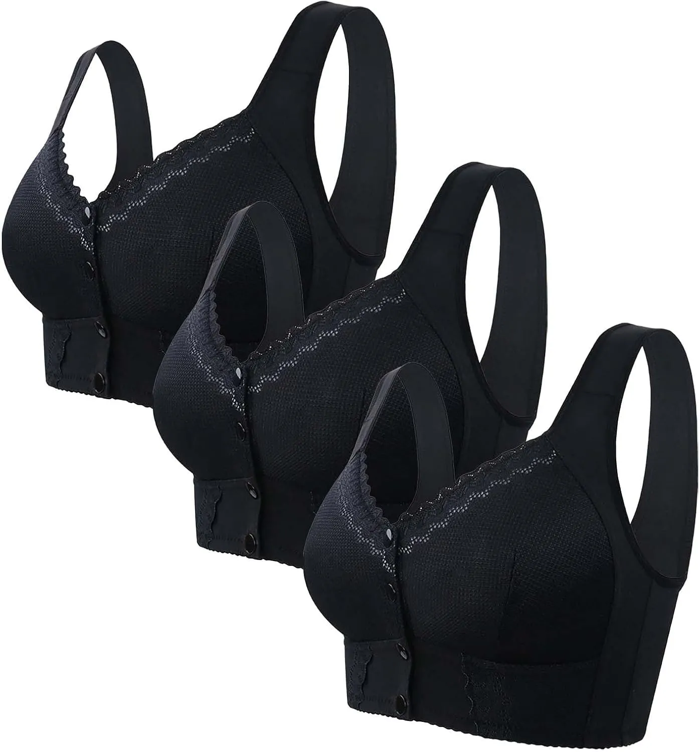 Luxysense Bra, Luxysense Bra for Senior, Bra, Front Closure Breathable Bra for Seniors