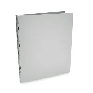 Machina Aluminum Screwpost Portfolio Book   20 Archival Sheet Protectors