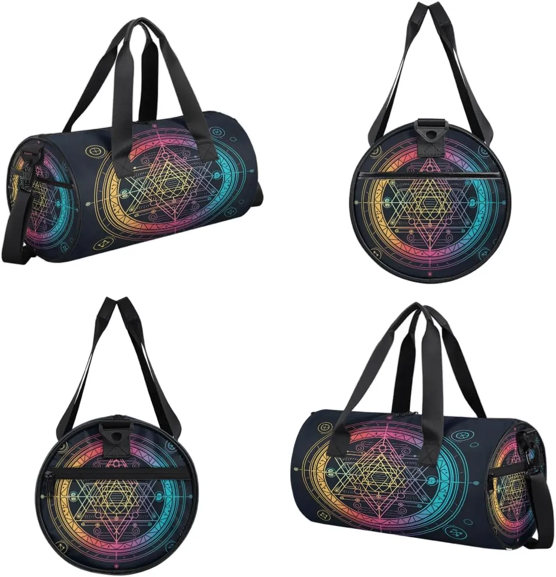 Magical Formation Dance Bags Weekender Bags Sport Duffel Bag Carry on Overnight Bag for Men Women