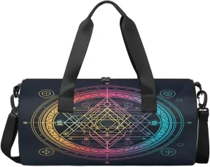 Magical Formation Dance Bags Weekender Bags Sport Duffel Bag Carry on Overnight Bag for Men Women