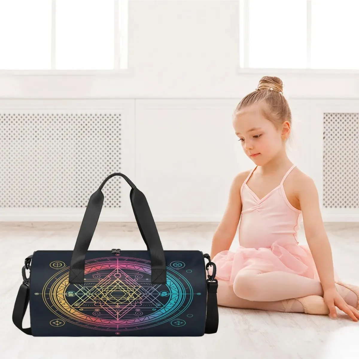 Magical Formation Dance Bags Weekender Bags Sport Duffel Bag Carry on Overnight Bag for Men Women