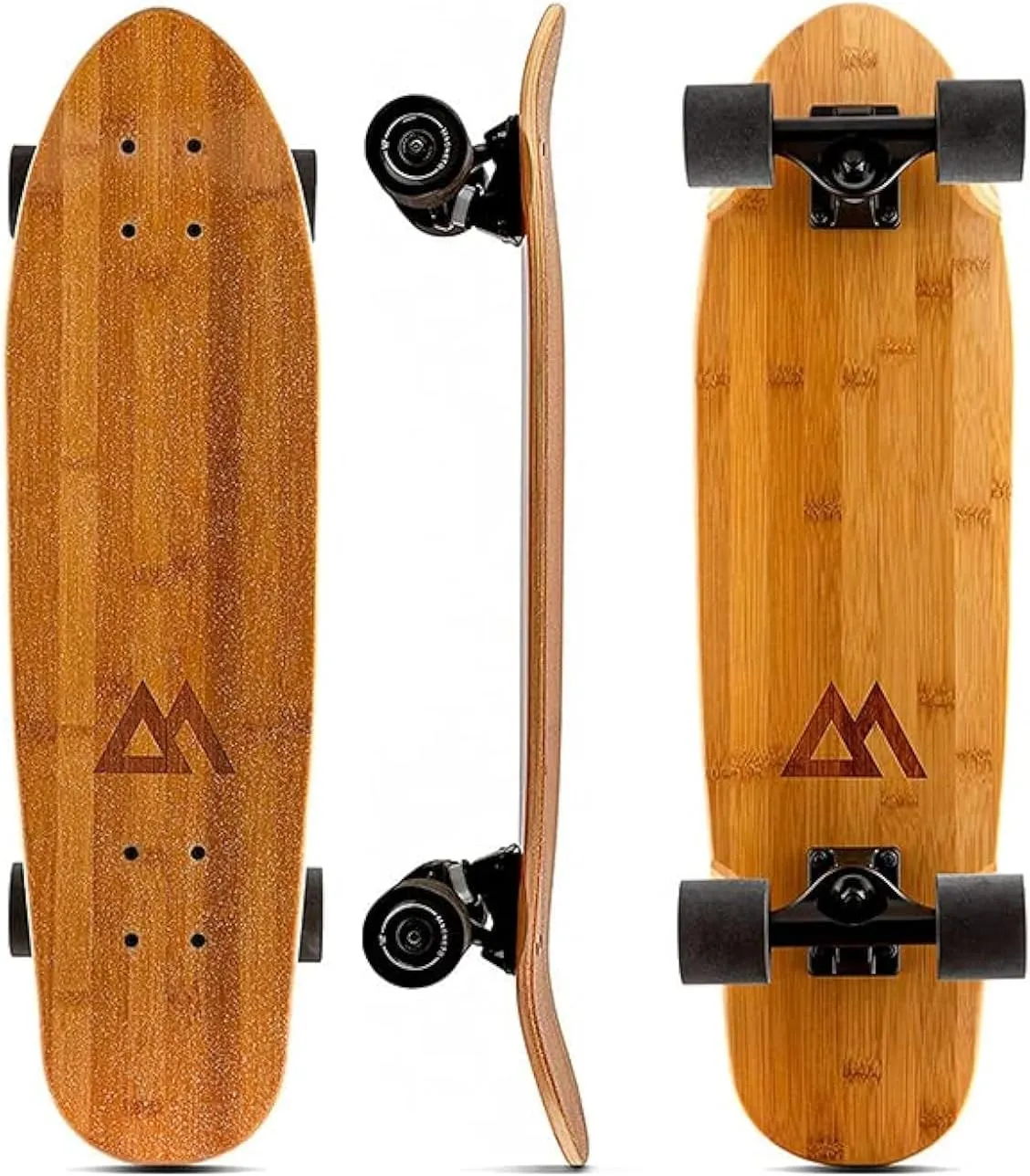 Magneto Complete Skateboard | 27.5" x 7.5" | Canadian Maple Wood | 60 MM Urethane Wheels | Double Kick Concave Deck | Kids Skateboard Cruiser Skateboards | Skateboard for Beginners, Teens & Adults