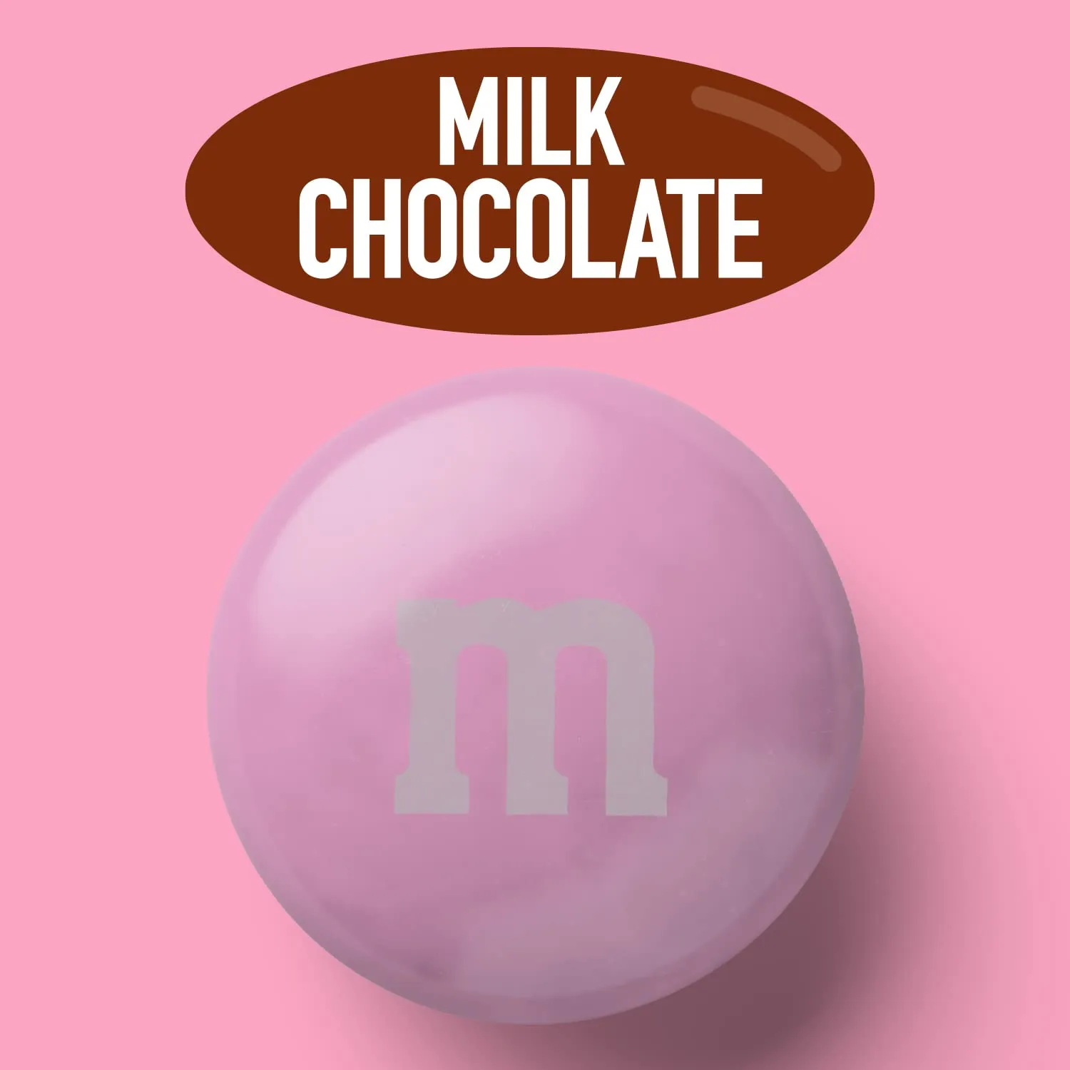 M&M’S WORLD Pink Milk Chocolate Candy, 5lbs of M&M'S in Resealable Pack for Candy Bars, Birthdays, Baby Showers, Gender Reveals, It's A Girl, Dessert Tables & DIY Party Favors