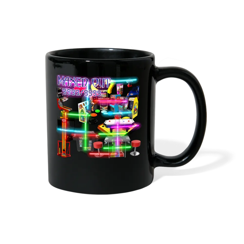 Maxed Out Arcade Mug Black