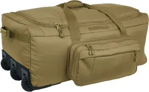 Mercury Tactical Gear Code Alpha Mini Monster Wheeled suitcases Deployment Bag, Basic, Coyote, One Size