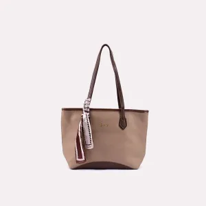 Midnight Muse Light Brown Casual Shoulder Bags  0331192