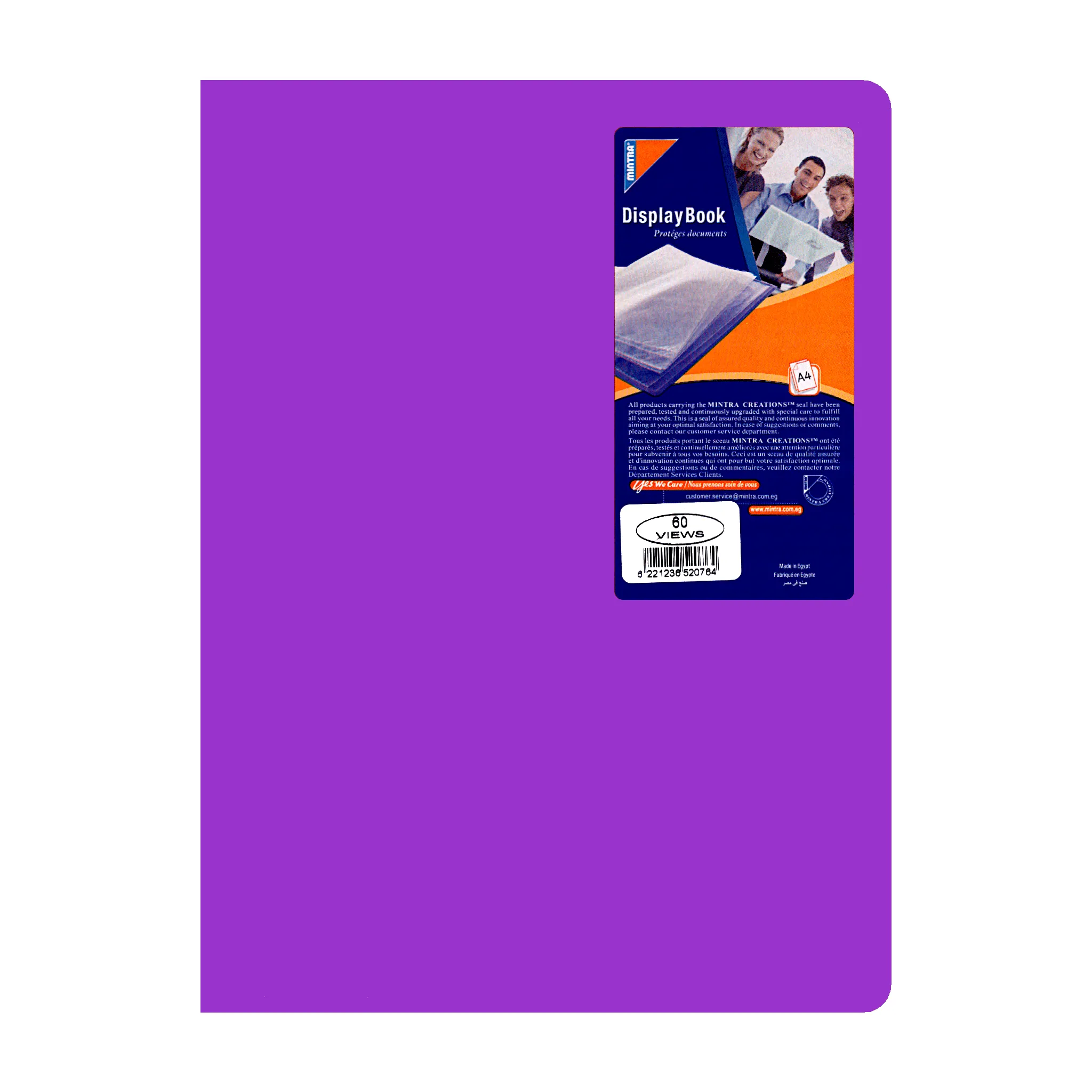 Mintra Display Book 30 Fixed Pocket A4 - Soft Cover