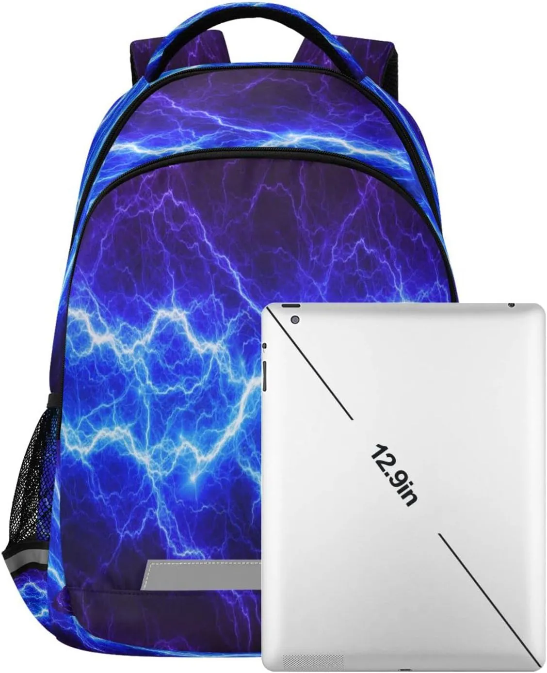 MNSRUU Lightning Backpack for 1th- 6th Grade Boy Girl,School Backpack Lightning Toddler Bookbag