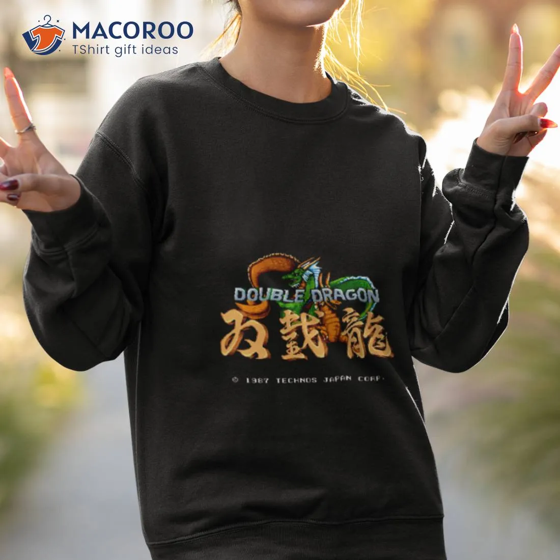 Mod 1 Arcade Double Dragon Video Game Shirt