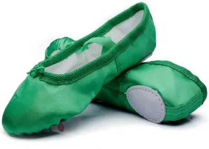 MSMAX Girls Ballet Shoes Toddler Costume Dancing Flats for Kids (Toddler/Little Kid/Big Kid)