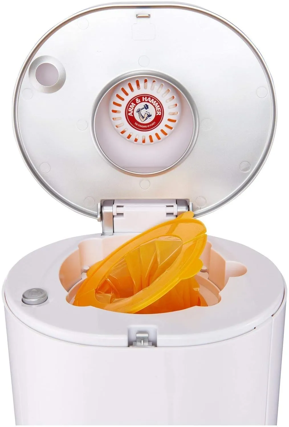Munchkin® Arm & Hammer Diaper Pail Refill Rings, 2,176 Count, 8 Pack (272 Count each) & Arm and Hammer Diaper Pail Snap, Seal and Toss Refill Bags, Holds 600 Diapers, White 20 Count