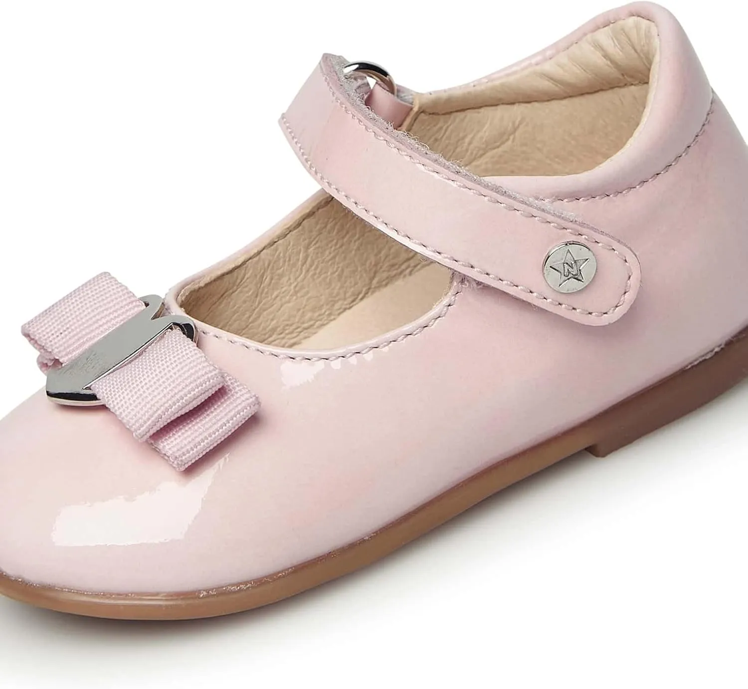 Naturino Jet Patent Leather Ballet Flats