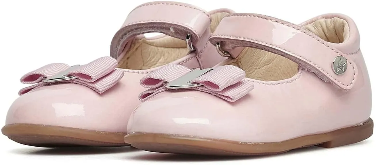 Naturino Jet Patent Leather Ballet Flats