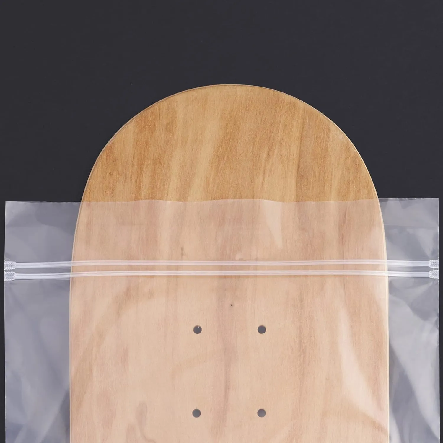 [New] (20 PCS) Skateboard Bags – Acid-Free Premium Reclosable Resealable Reusable Protective Double Zipper-seal Poly Bag, One size fits all 11”x 36” sleeves to safely store decks and boards by Arkorus