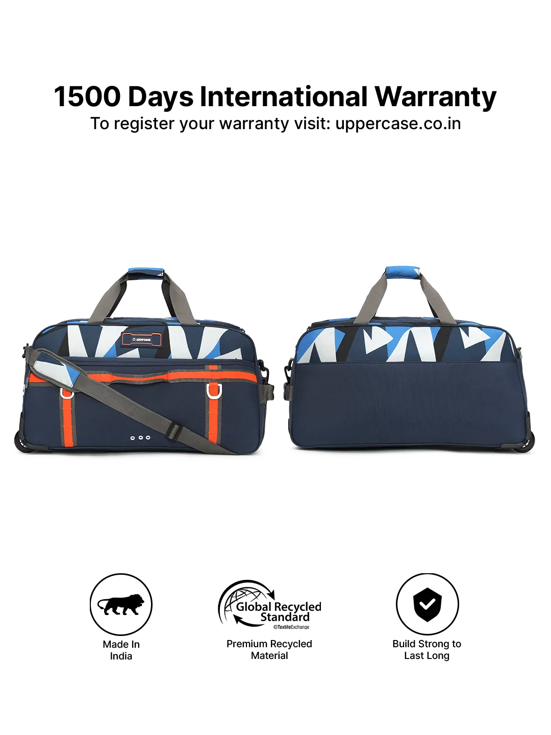 Nova Blue Large Duffle