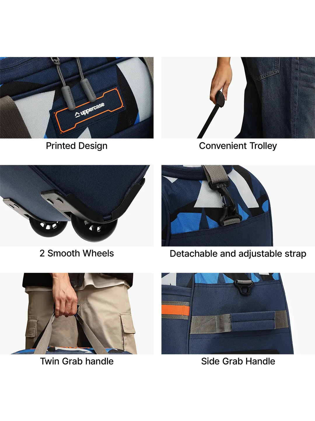 Nova Blue Large Duffle