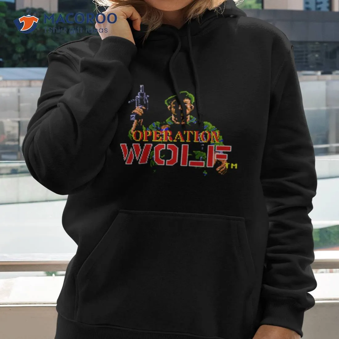 Operation Wolf Arcade Title Screen Shirt