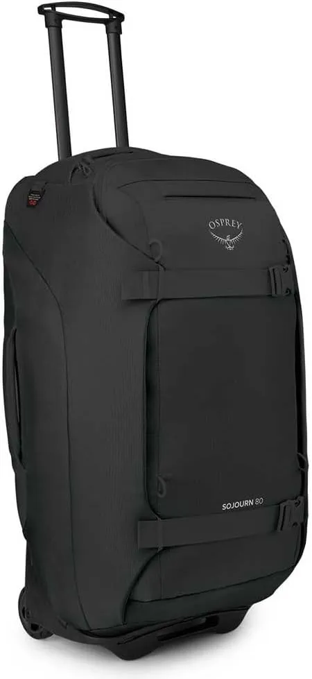 Osprey Sojourn 28"/80L Wheeled Travel Backpack with Harness, Black