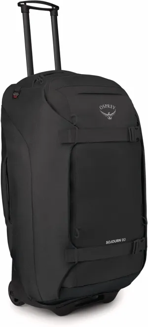 Osprey Sojourn 28"/80L Wheeled Travel Backpack with Harness, Black