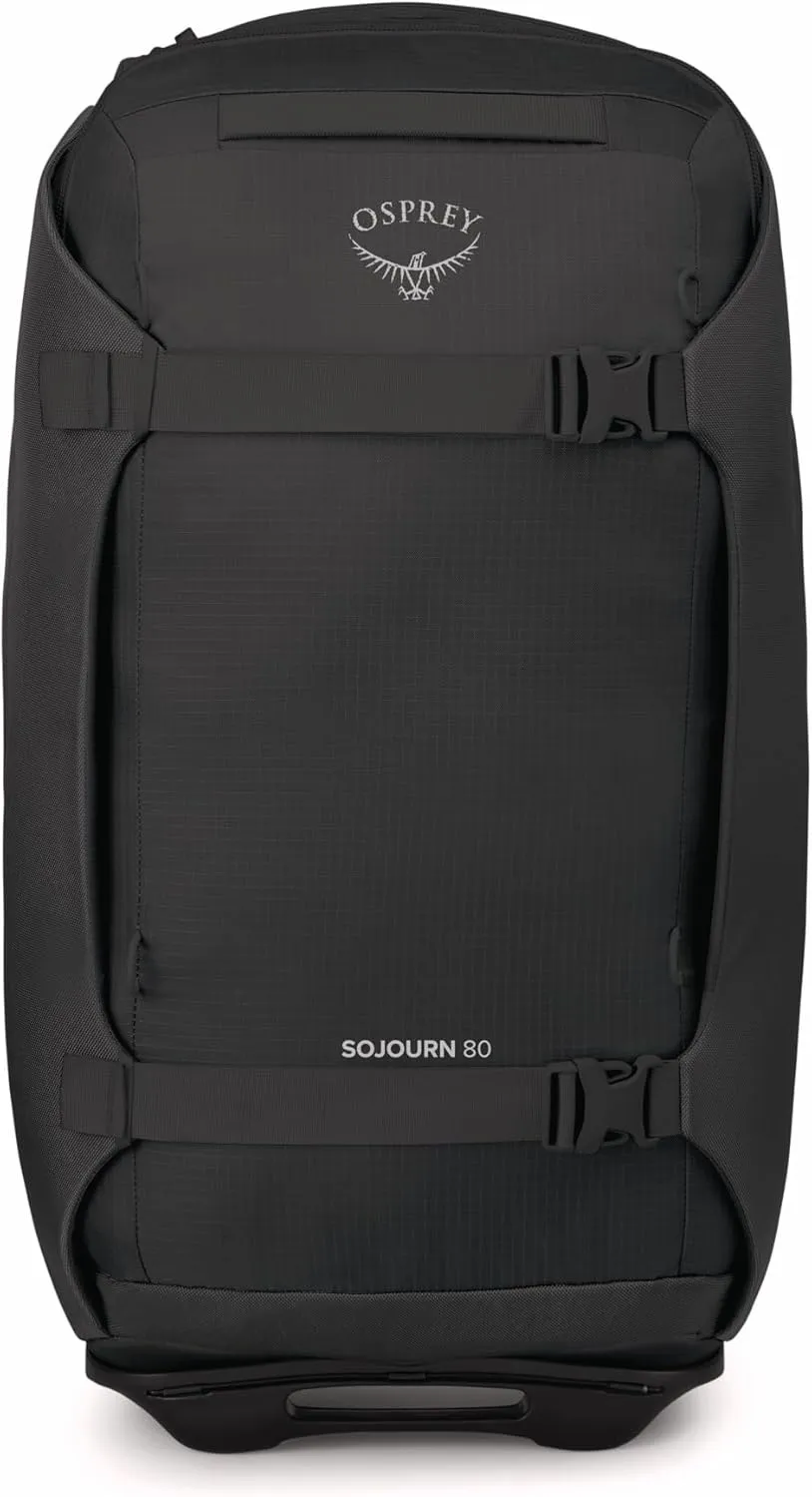 Osprey Sojourn 28"/80L Wheeled Travel Backpack with Harness, Black