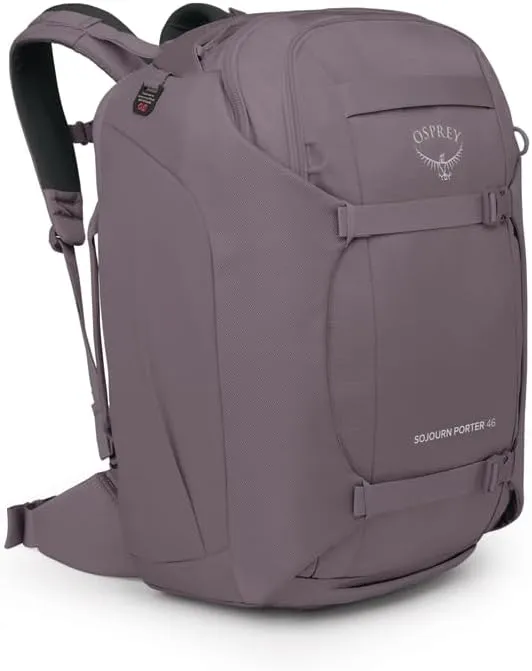 Osprey Sojourn Porter 46L Travel Backpack, Graphite Purple