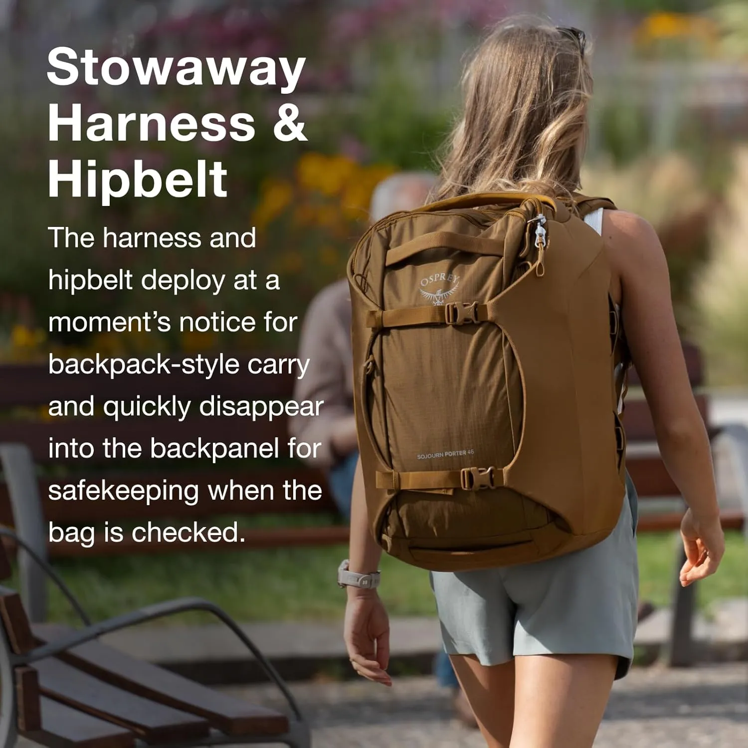 Osprey Sojourn Porter 46L Travel Backpack, Graphite Purple