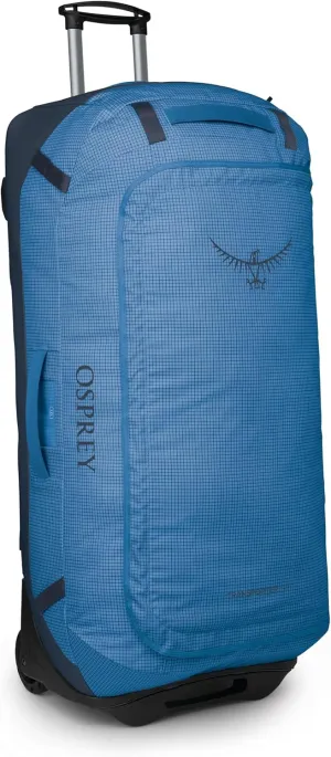 Osprey Transporter 120L Wheeled Travel Duffel Bag, Blue Flame/Nocturnal Blue
