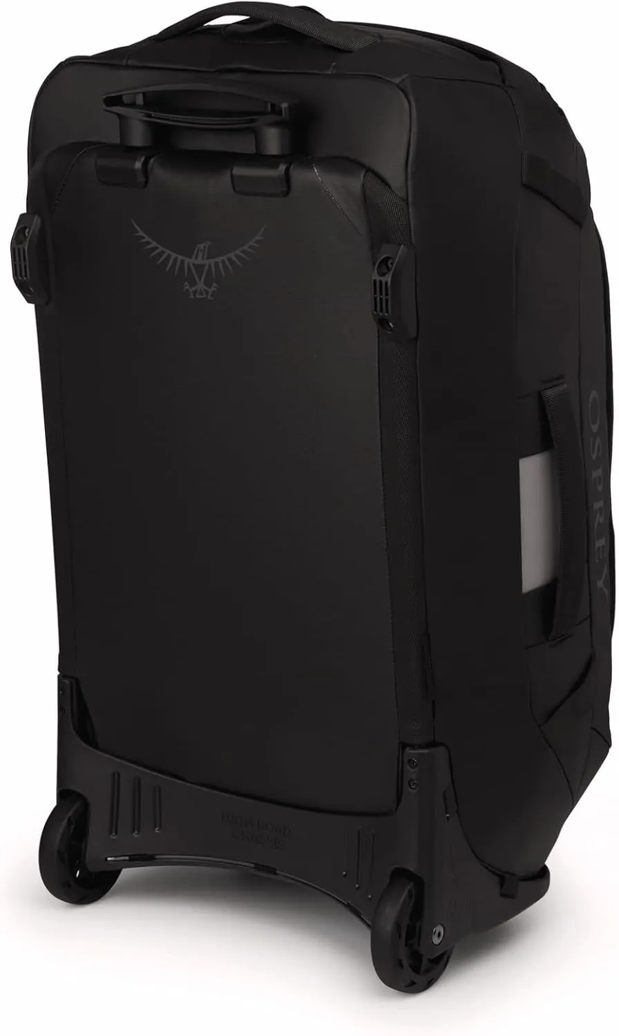 Osprey Transporter 60L Wheeled Travel Duffel Bag, Raven Black