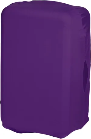 PATIKIL Elastic Silk Travel Luggage Cover, Washable Protective Suitcase Protector Bag Purple for 28 Inch Wheeled Suitcase