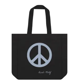 Peace Sign Everything Bag (Grey)