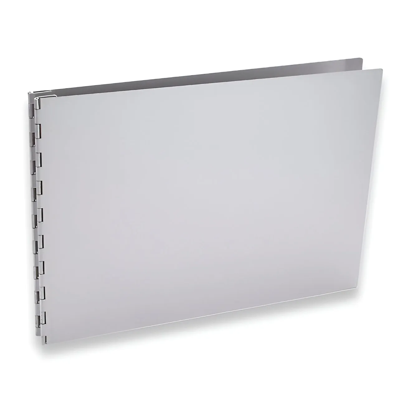 Pina Zangaro Machina 11"x14" Landscape Aluminum Screwpost Portfolio Case   20 Archival Sheet Protectors