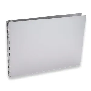 Pina Zangaro Machina 11"x14" Landscape Aluminum Screwpost Portfolio Case   20 Archival Sheet Protectors