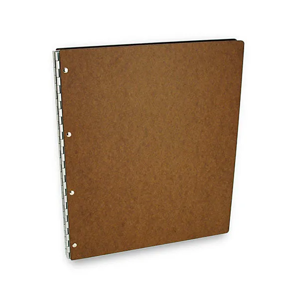 Pina Zangaro Tera 11"x14" Portrait Hardboard Screwpost Portfolio Book   20 Archival Sheet Protectors