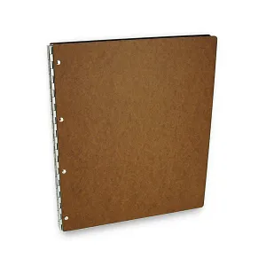 Pina Zangaro Tera 11"x14" Portrait Hardboard Screwpost Portfolio Book   20 Archival Sheet Protectors