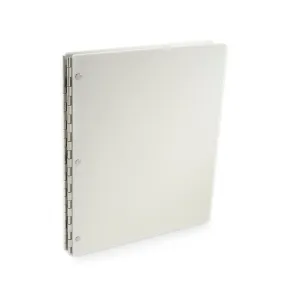 Pina Zangaro Vista Snow (White) A3 Size Portrait Acrylic Screwpost Portfolio Book  20 Archival Sheet Protectors