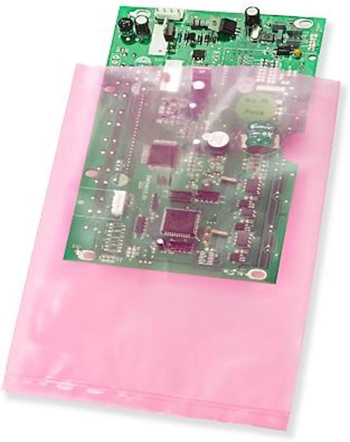 Pink Anti-Static Plastic Flat Bags - 10 x 16 & (100 Bags) 2 Mil Heavy Duty Plastic Bags | Heat Sealable Bags for Packaging Products | Plastic Baggies for Small Businesses