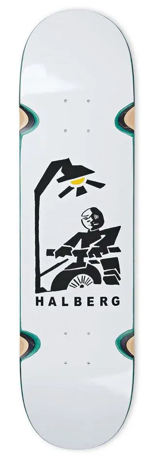 Polar Skate Co. Hjalte Halberg Insomnia Wheel Wells x Venom Skateboards Custom Complete Skateboard - 8.25"