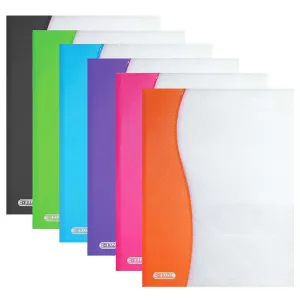 Poly 2-Pockets Portfolio - Two Tone