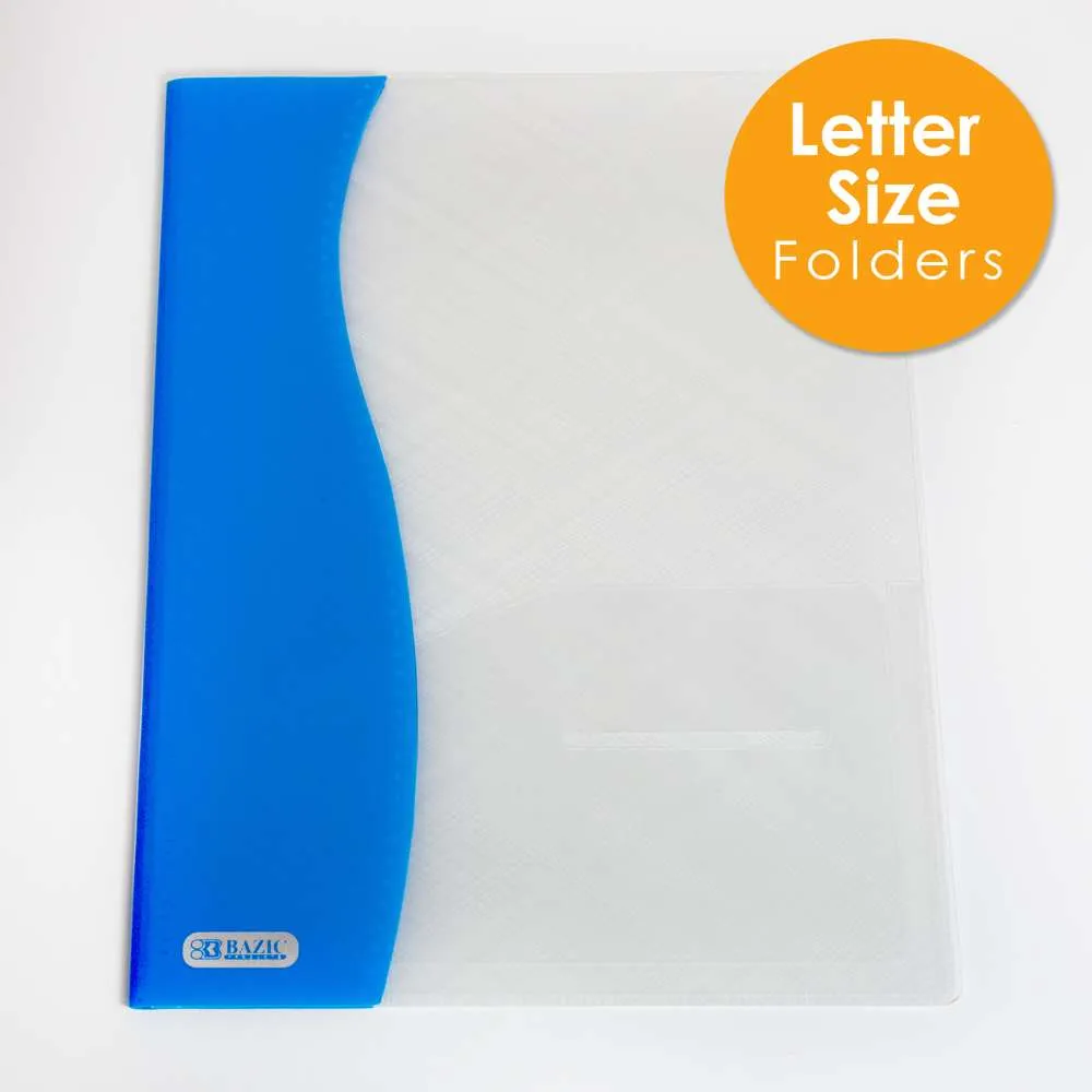 Poly 2-Pockets Portfolio - Two Tone